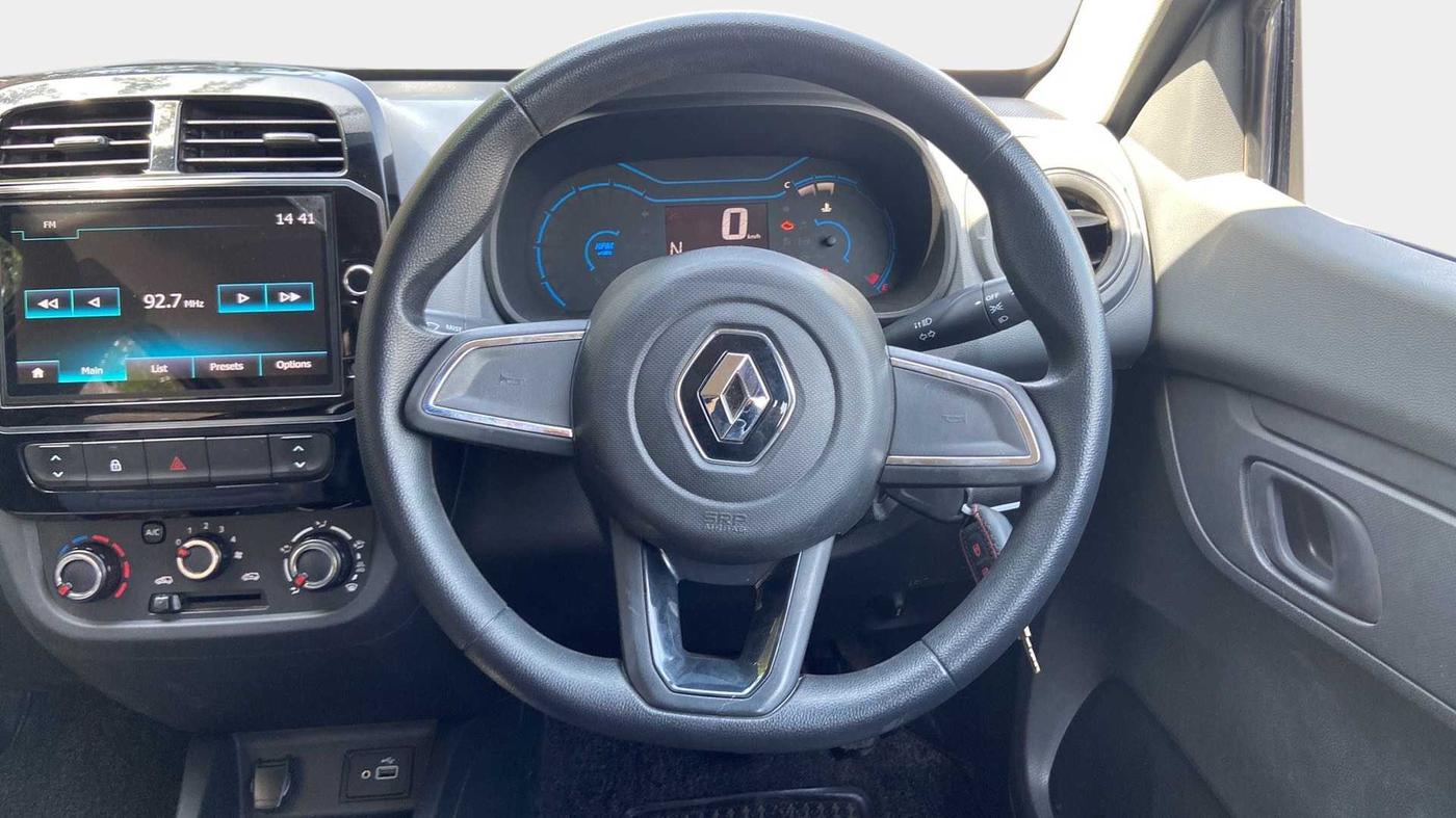 2021 Renault Kwid RXT 1.0 AMT (O), Petrol, Automatic, 20,417 km, Steering Wheel Close Up
