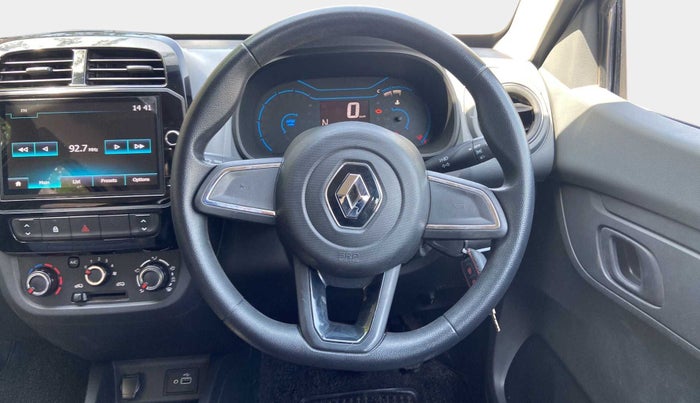 2021 Renault Kwid RXT 1.0 AMT (O), Petrol, Automatic, 20,417 km, Steering Wheel Close Up