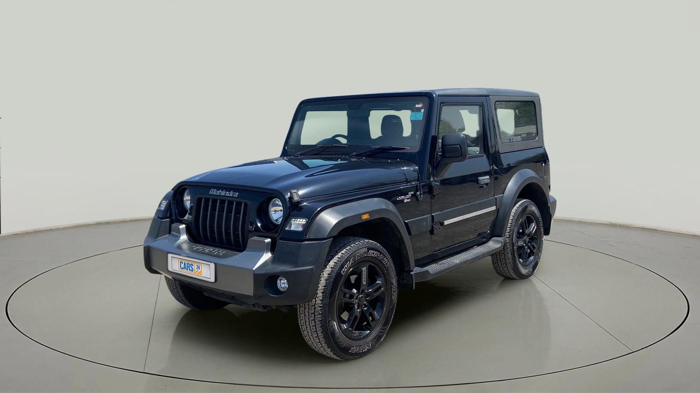 2021 Mahindra Thar LX PETROL HT 4WD AT, Petrol, Automatic, 20,798 km, Left Front Diagonal