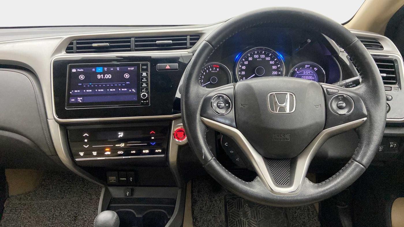 2019 Honda City 1.5L I-VTEC ZX, Petrol, Manual, 33,912 km, Steering Wheel Close Up