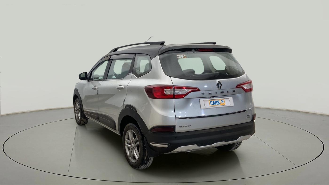 2021 Renault TRIBER RXZ AMT DUAL TONE, Petrol, Automatic, 20,262 km, Left Back Diagonal