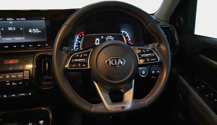 2020 KIA SONET GTX PLUS 1.0 DCT, Petrol, Automatic, 21,374 km, Steering Wheel Close Up