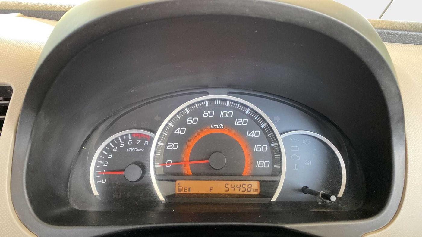 2014 Maruti Wagon R 1.0 VXI, Petrol, Manual, 54,429 km, Odometer Image