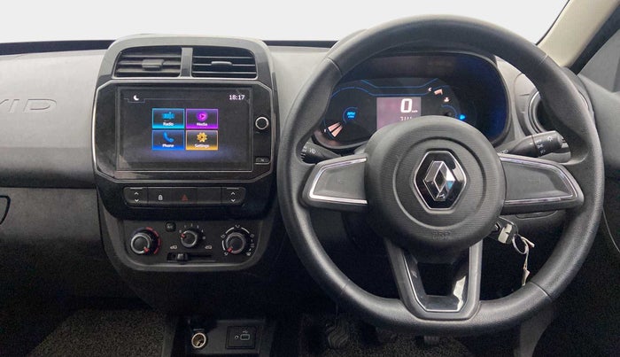 2022 Renault Kwid RXT 1.0 (O), Petrol, Manual, 7,173 km, Steering Wheel Close Up