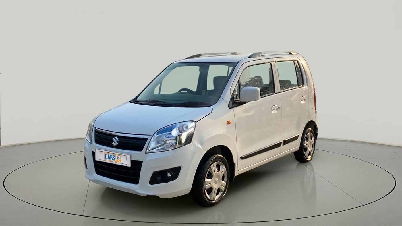 2018 Maruti Wagon R 1.0 VXI, Petrol, Manual, 28,333 km, Left Front Diagonal