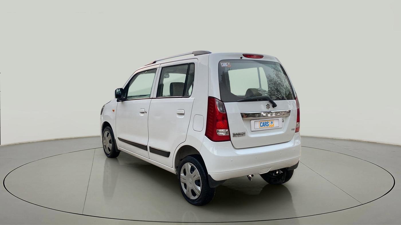 2018 Maruti Wagon R 1.0 VXI, Petrol, Manual, 28,333 km, Left Back Diagonal