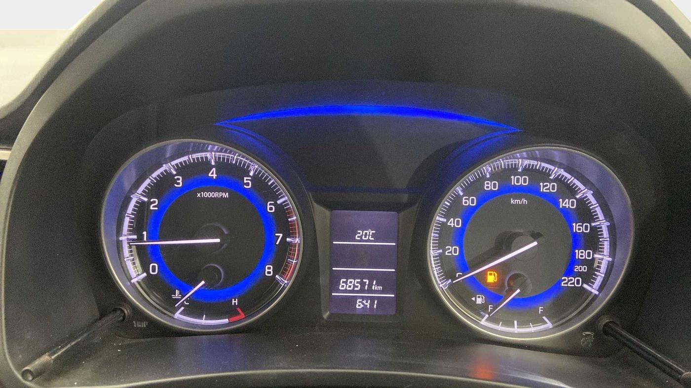 2017 Maruti Baleno DELTA PETROL 1.2, Petrol, Manual, 68,670 km, Odometer Image