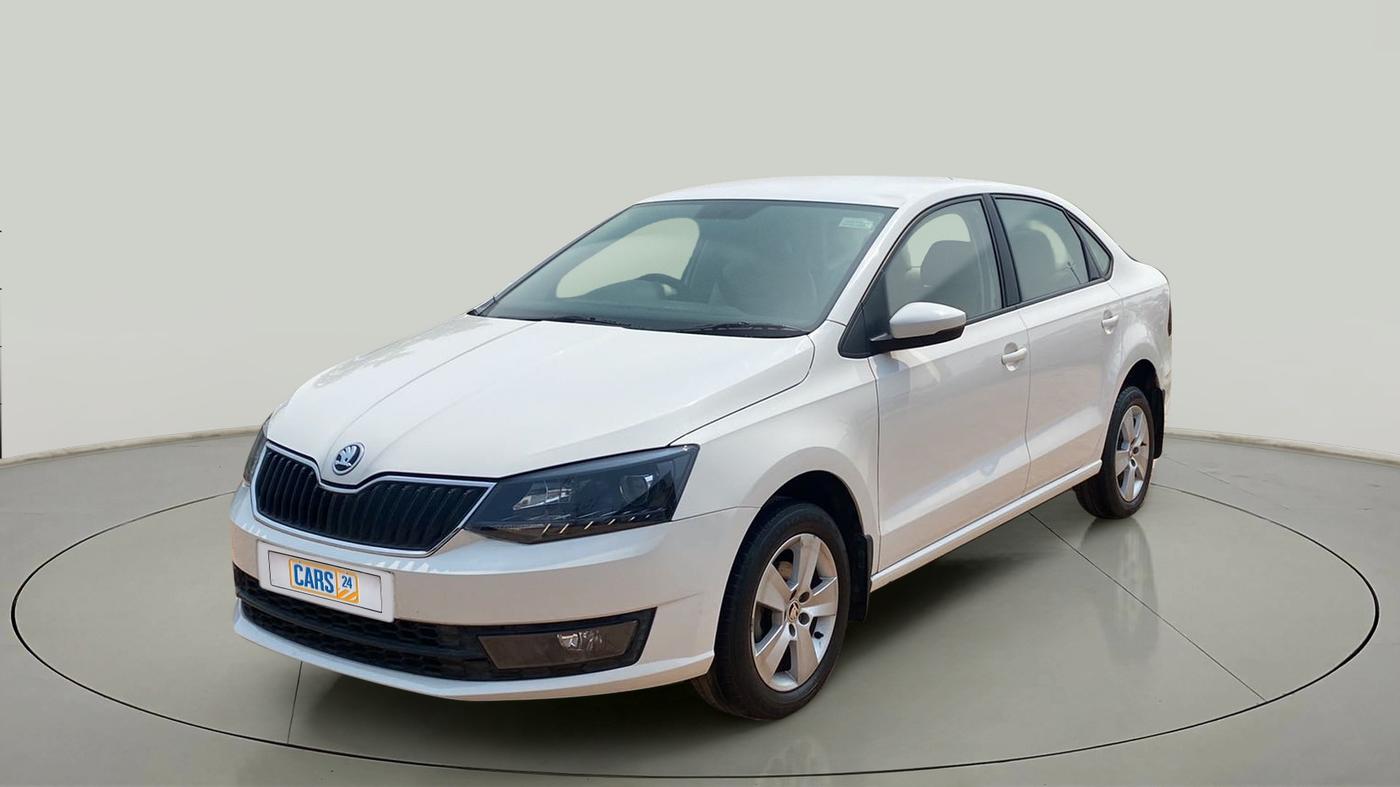 2019 Skoda Rapid AMBITION 1.6 MPI MT, Petrol, Manual, 27,463 km, Left Front Diagonal