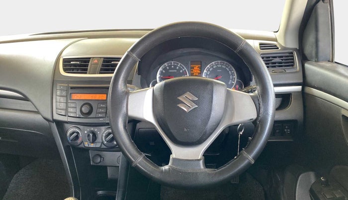 2013 Maruti Swift VXI, Petrol, Manual, 74,586 km, Steering Wheel Close Up