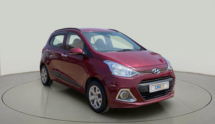 2016 Hyundai Grand i10 SPORTZ 1.2 KAPPA VTVT, Petrol, Manual, 65,973 km, Right Front Diagonal