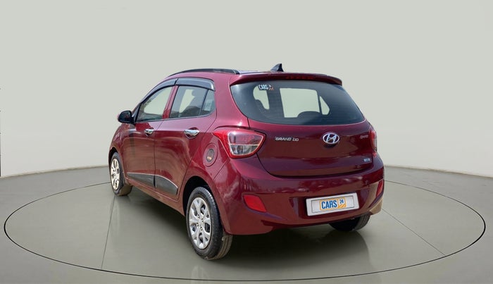 2016 Hyundai Grand i10 SPORTZ 1.2 KAPPA VTVT, Petrol, Manual, 65,973 km, Left Back Diagonal