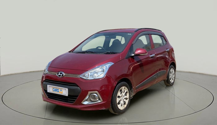 2016 Hyundai Grand i10 SPORTZ 1.2 KAPPA VTVT, Petrol, Manual, 65,973 km, Left Front Diagonal