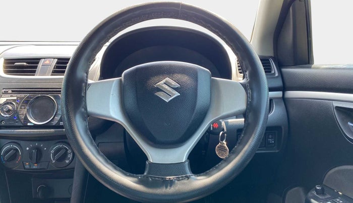 2012 Maruti Swift VXI, Petrol, Manual, 74,533 km, Steering Wheel Close Up