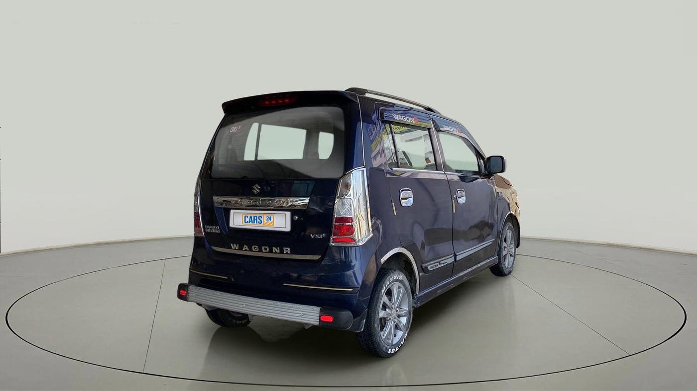 2018 Maruti Wagon R 1.0 VXI+, Petrol, Manual, 41,068 km, Right Back Diagonal