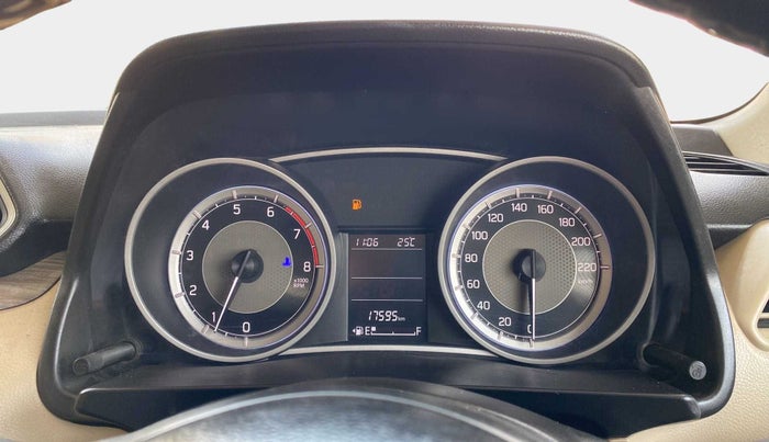 2022 Maruti Dzire ZXI, Petrol, Manual, 17,584 km, Odometer Image
