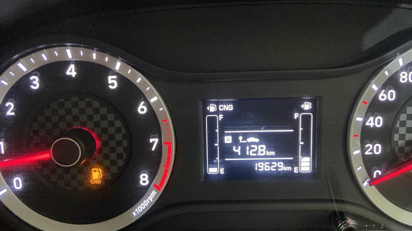 2022 Hyundai AURA SX 1.2 CNG, CNG, Manual, 19,628 km, Odometer Image