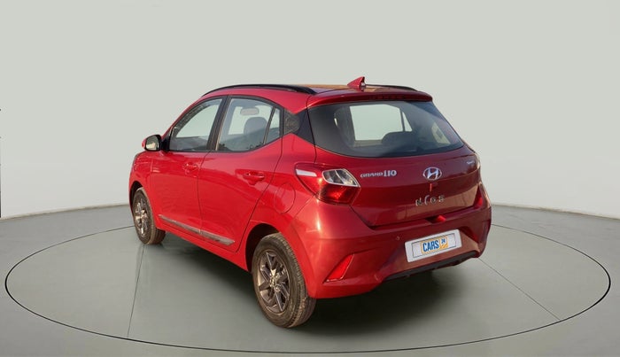 2021 Hyundai GRAND I10 NIOS SPORTZ AMT 1.2 KAPPA VTVT, Petrol, Automatic, 20,835 km, Left Back Diagonal