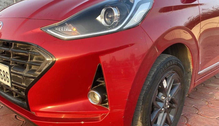 2021 Hyundai GRAND I10 NIOS SPORTZ AMT 1.2 KAPPA VTVT, Petrol, Automatic, 20,835 km, Front bumper - Minor scratches