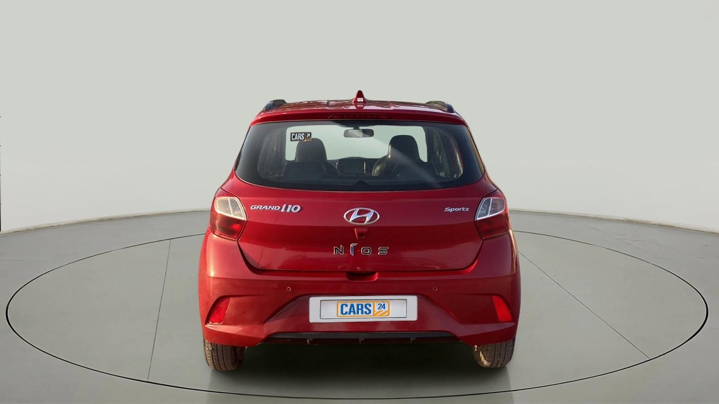 2021 Hyundai GRAND I10 NIOS SPORTZ AMT 1.2 KAPPA VTVT, Petrol, Automatic, 20,835 km, Back/Rear