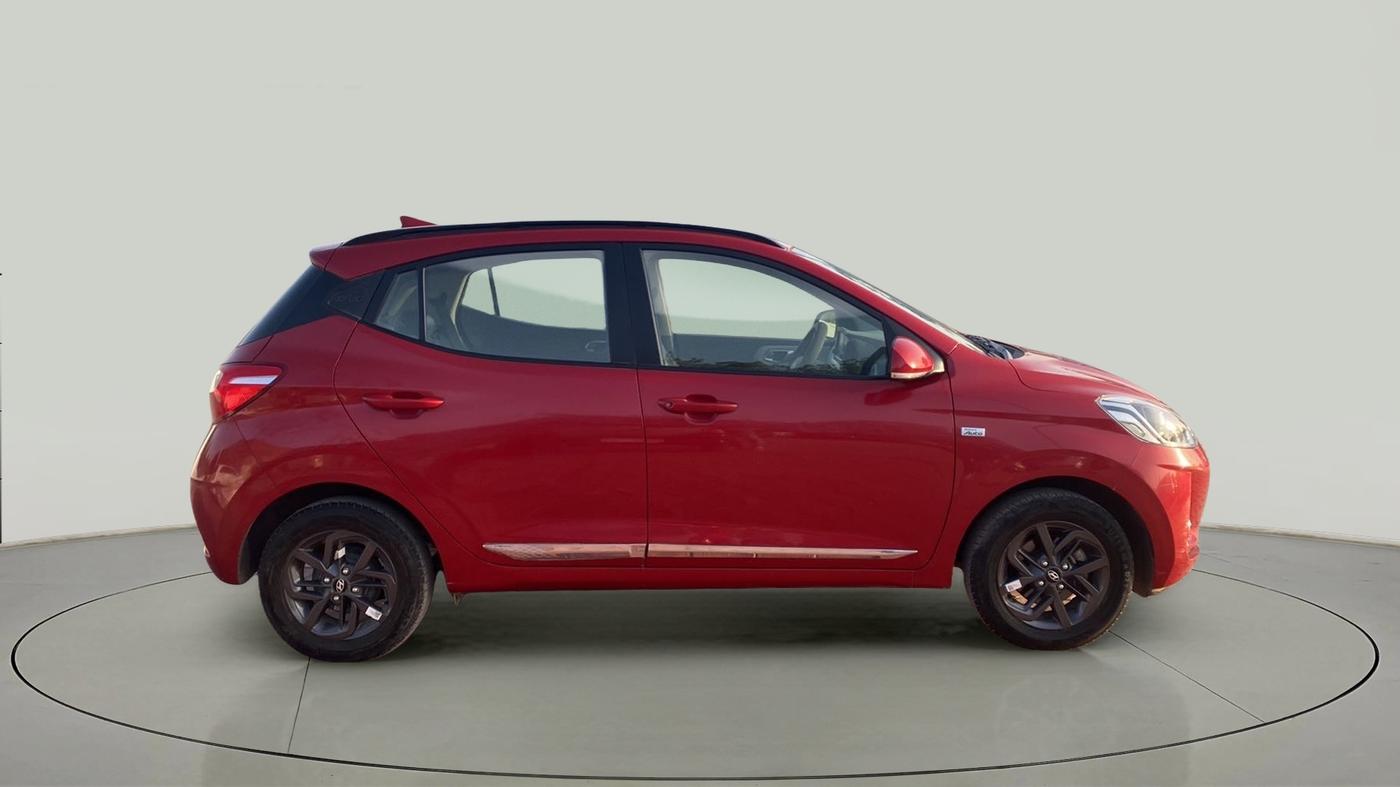 2021 Hyundai GRAND I10 NIOS SPORTZ AMT 1.2 KAPPA VTVT, Petrol, Automatic, 20,835 km, Right Side View