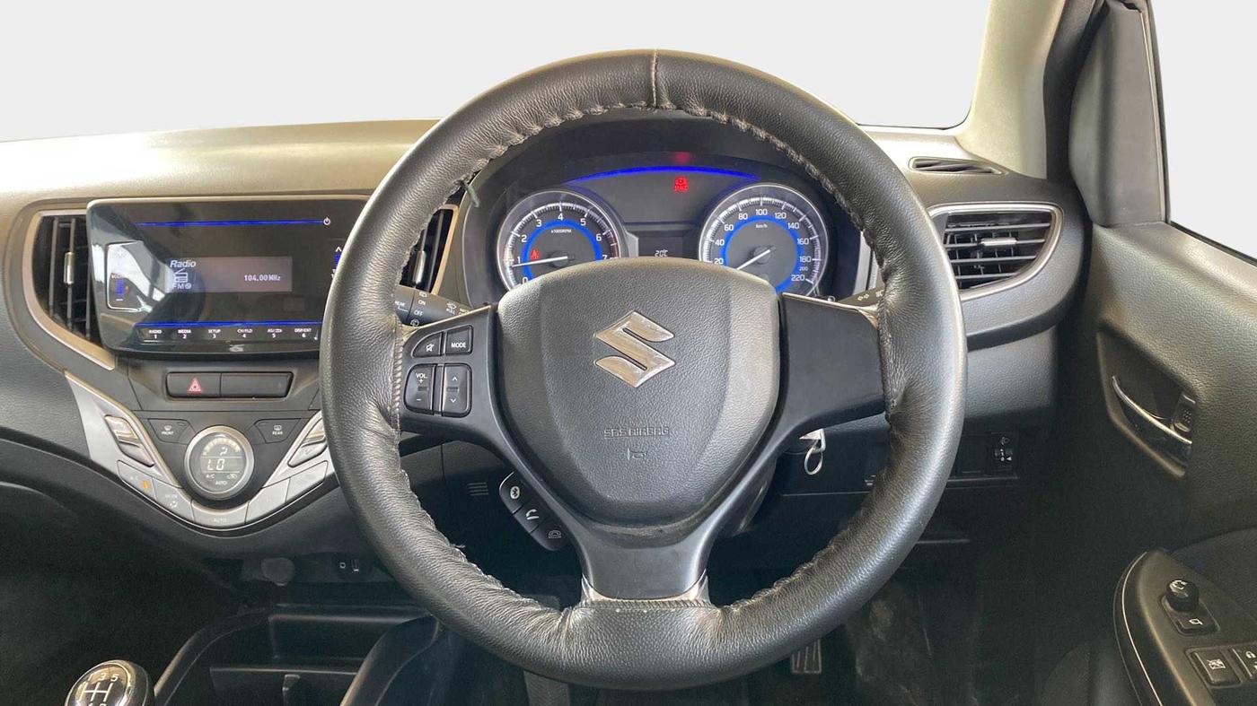 2020 Maruti Baleno DELTA PETROL 1.2, Petrol, Manual, 13,954 km, Steering Wheel Close Up