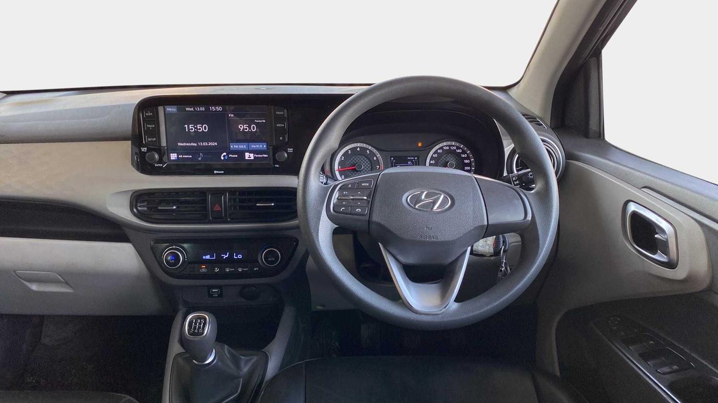 2022 Hyundai GRAND I10 NIOS SPORTZ 1.2 KAPPA VTVT CNG, CNG, Manual, 16,258 km, Steering Wheel Close Up