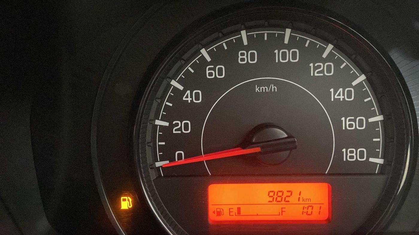2019 Maruti New Wagon-R VXI 1.2, Petrol, Manual, 9,821 km, Odometer Image