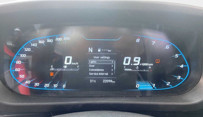 2020 Hyundai NEW I20 SPORTZ 1.0T GDI IMT, Petrol, Manual, 22,076 km, Odometer Image