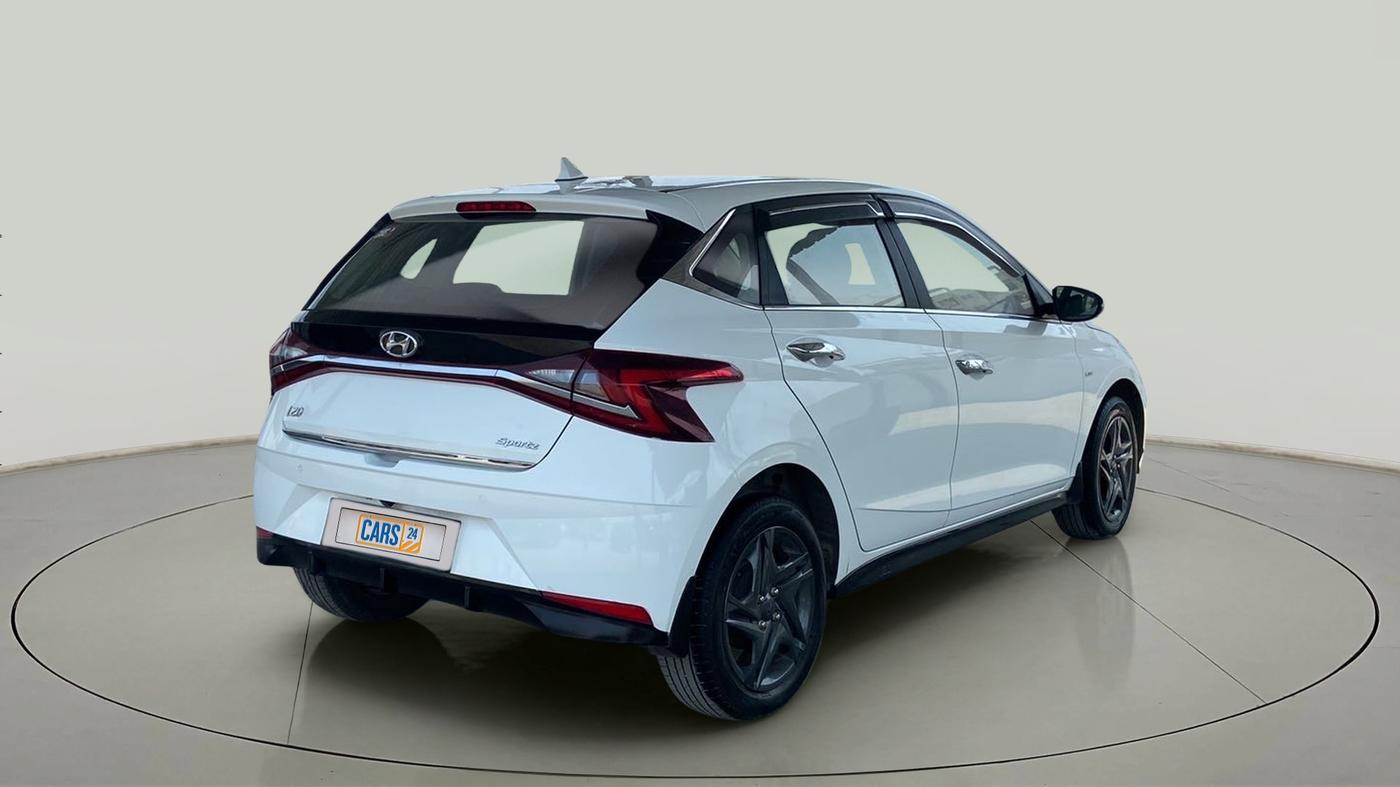 2020 Hyundai NEW I20 SPORTZ 1.0T GDI IMT, Petrol, Manual, 22,076 km, Right Back Diagonal