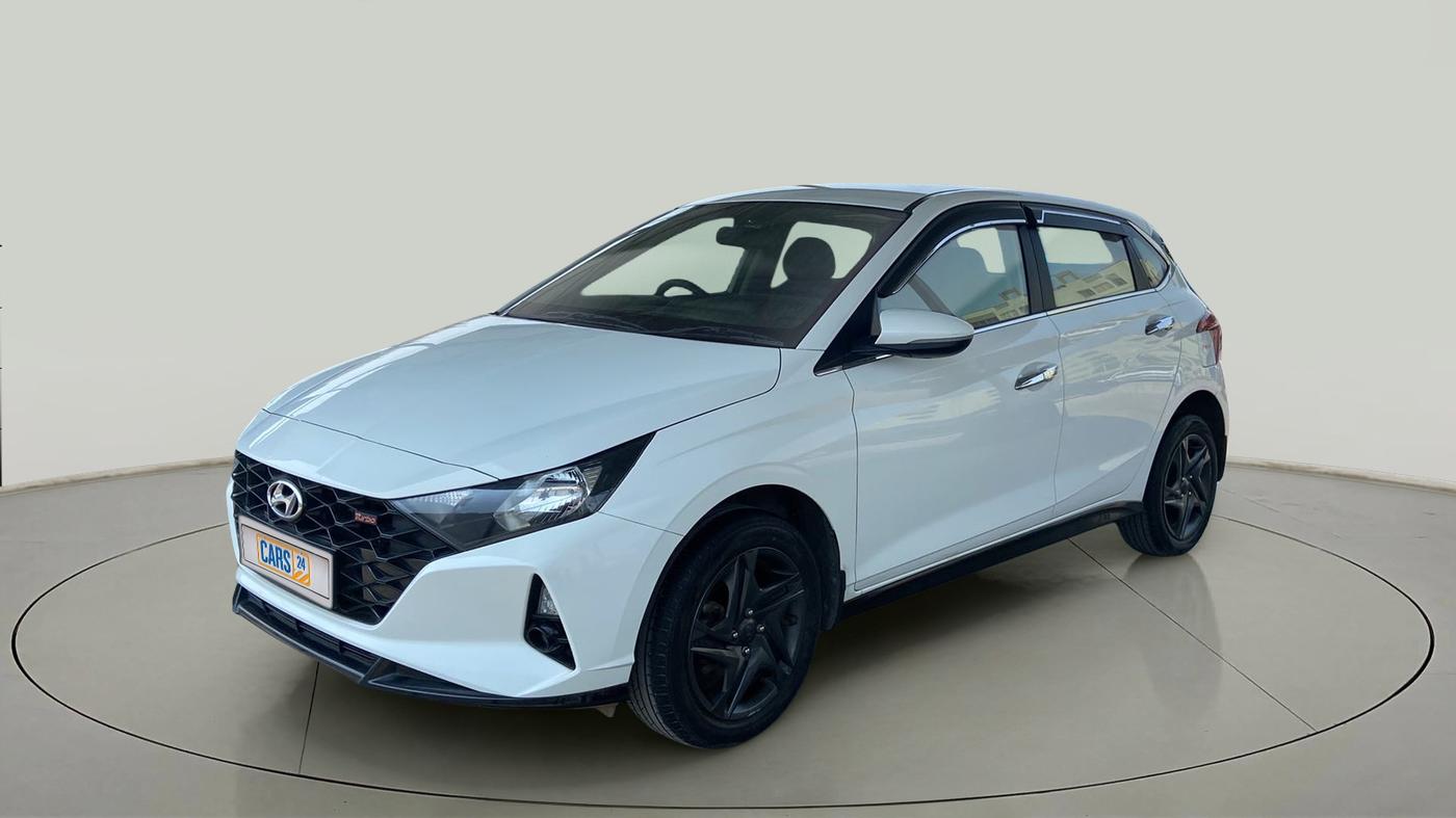 2020 Hyundai NEW I20 SPORTZ 1.0T GDI IMT, Petrol, Manual, 22,076 km, Left Front Diagonal