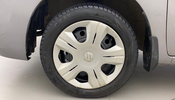 2014 Maruti Wagon R 1.0 VXI, Petrol, Manual, 63,491 km, Left Front Wheel