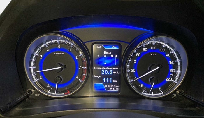 2021 Maruti Baleno ZETA PETROL 1.2, Petrol, Manual, 19,663 km, Odometer Image