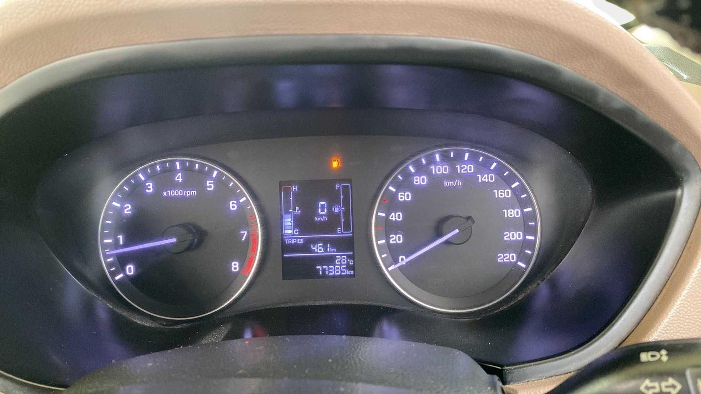2017 Hyundai Elite i20 ASTA 1.2, CNG, Manual, 77,465 km, Odometer Image