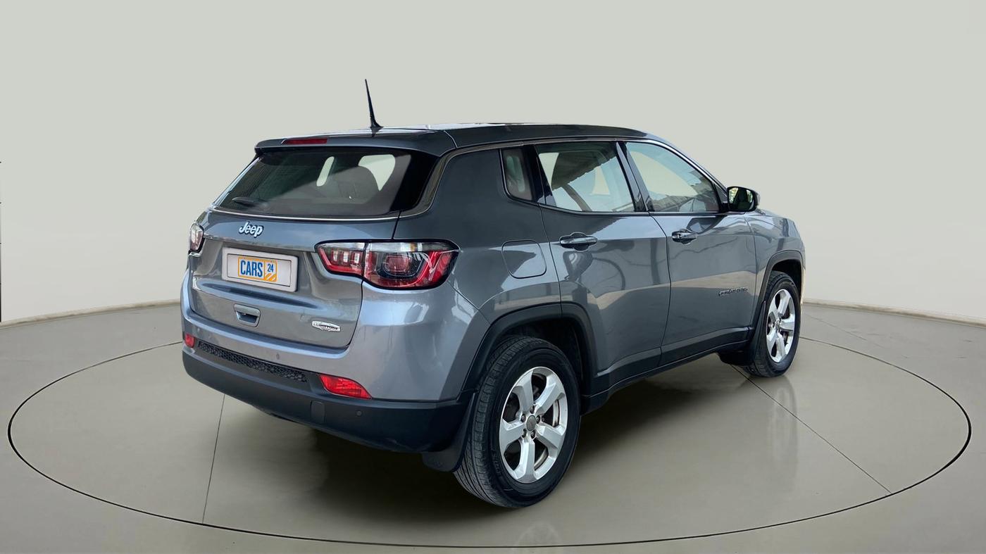 2018 Jeep Compass LONGITUDE 2.0 DIESEL, Diesel, Manual, 74,810 km, Right Back Diagonal