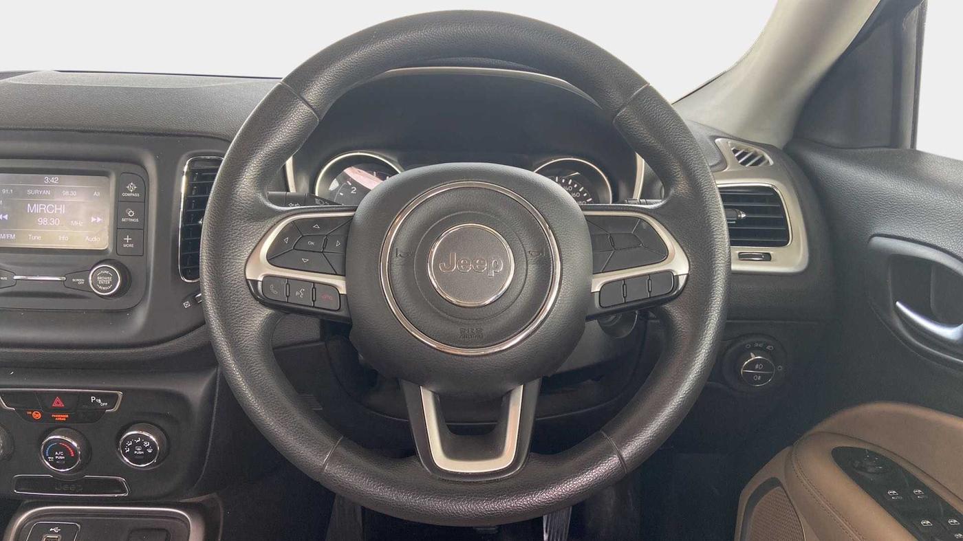 2018 Jeep Compass LONGITUDE 2.0 DIESEL, Diesel, Manual, 74,810 km, Steering Wheel Close Up