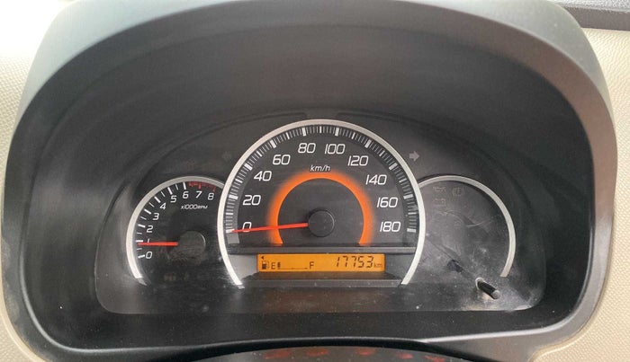 2015 Maruti Wagon R 1.0 VXI, Petrol, Manual, 17,717 km, Odometer Image