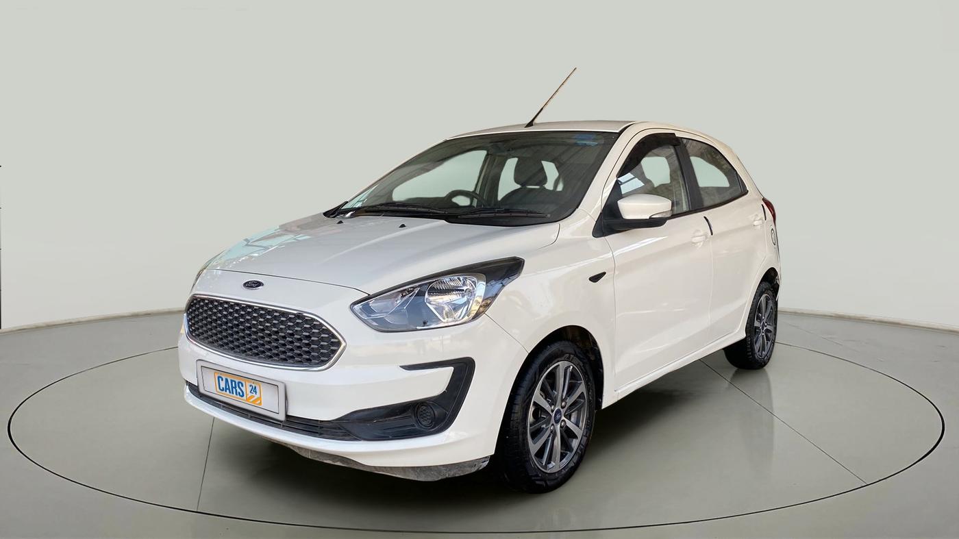 2020 Ford New Figo TITANIUM 1.2 PETROL MT, Petrol, Manual, 11,603 km, Left Front Diagonal