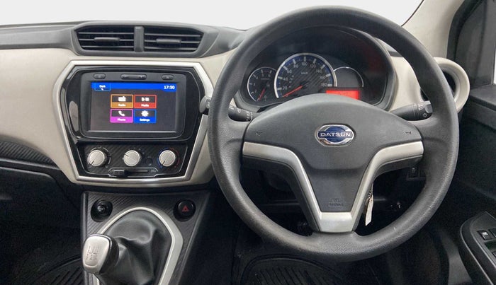 2019 Datsun Go Plus T(O), Petrol, Manual, 30,862 km, Steering Wheel Close Up