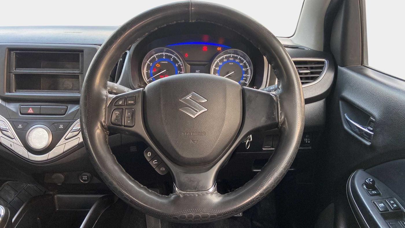 2020 Maruti Baleno DELTA PETROL 1.2, Petrol, Manual, 44,175 km, Steering Wheel Close Up