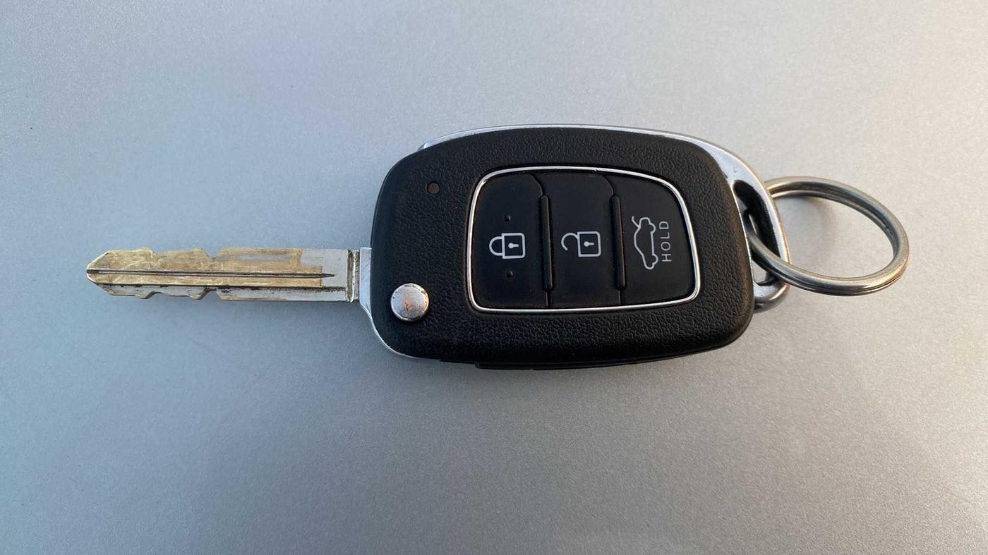 2019 Hyundai GRAND I10 NIOS SPORTZ AMT 1.2 KAPPA VTVT, Petrol, Automatic, 39,641 km, Key Close Up