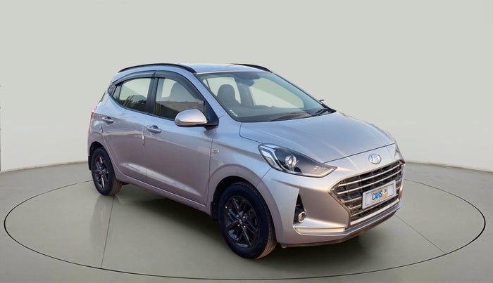 2019 Hyundai GRAND I10 NIOS SPORTZ AMT 1.2 KAPPA VTVT, Petrol, Automatic, 39,641 km, Right Front Diagonal