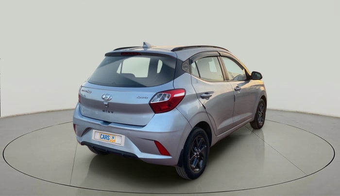 2019 Hyundai GRAND I10 NIOS SPORTZ AMT 1.2 KAPPA VTVT, Petrol, Automatic, 39,641 km, Right Back Diagonal