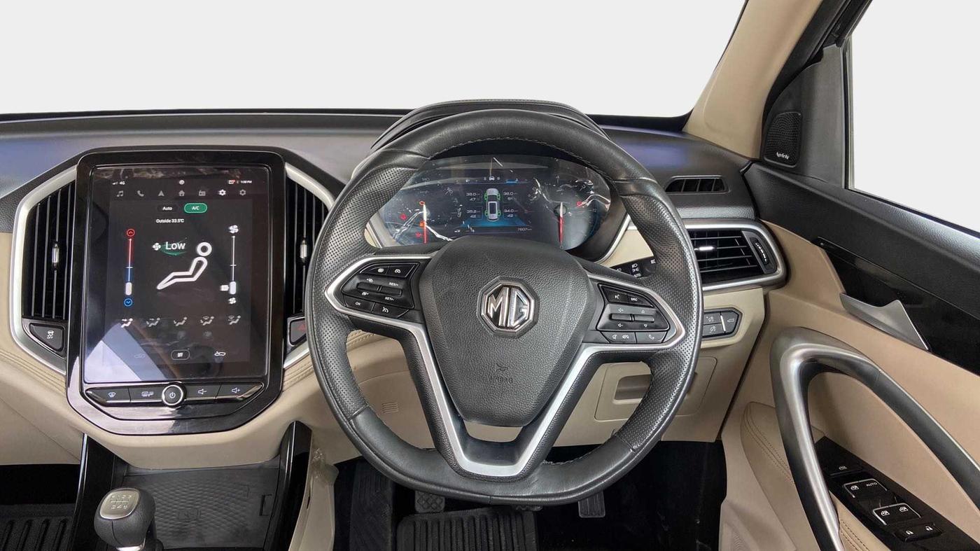 2021 MG HECTOR SHARP HYBRID 1.5 PETROL, Petrol, Manual, 7,592 km, Steering Wheel Close Up