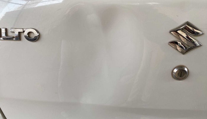 2019 Maruti Alto VXI, Petrol, Manual, 29,415 km, Dicky (Boot door) - Slightly rusted