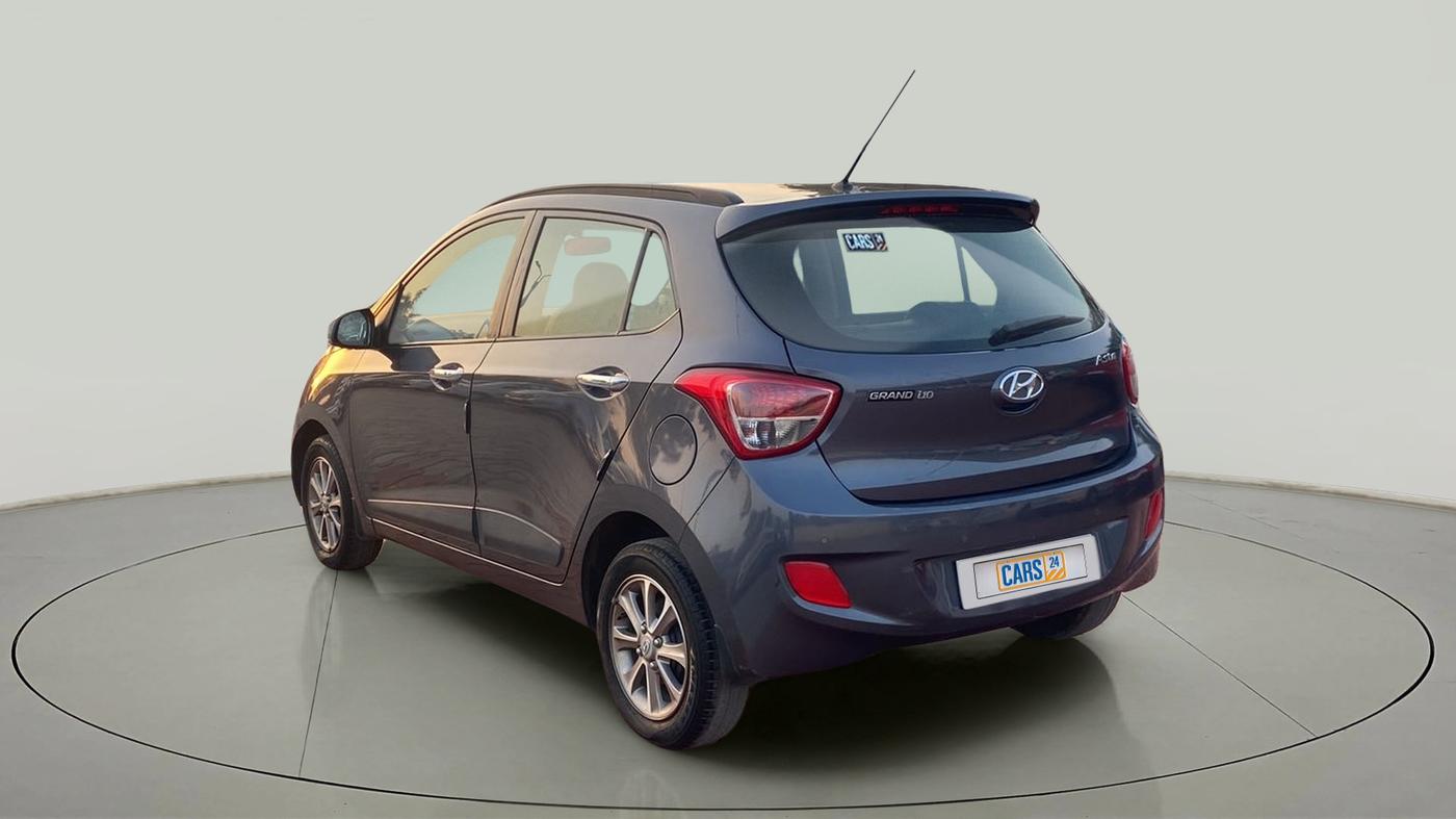 2016 Hyundai Grand i10 ASTA (O) AT 1.2 KAPPA VTVT, Petrol, Automatic, 30,971 km, Left Back Diagonal
