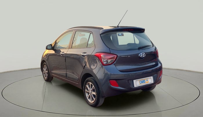 2016 Hyundai Grand i10 ASTA (O) AT 1.2 KAPPA VTVT, Petrol, Automatic, 30,971 km, Left Back Diagonal