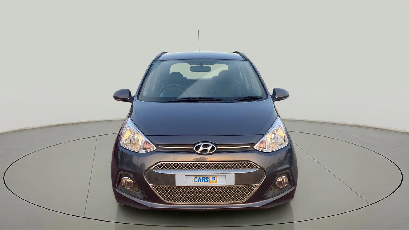 2016 Hyundai Grand i10 ASTA (O) AT 1.2 KAPPA VTVT, Petrol, Automatic, 30,971 km, Front