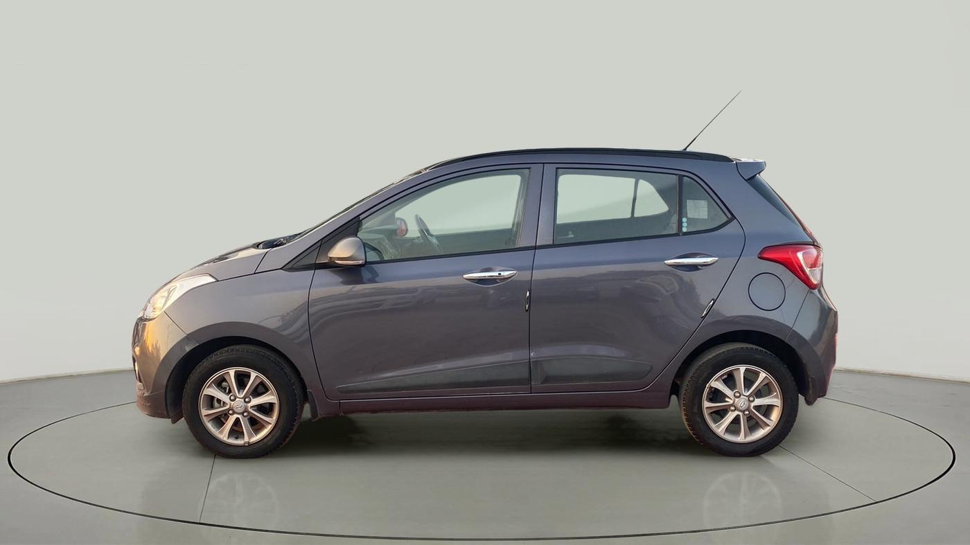 2016 Hyundai Grand i10 ASTA (O) AT 1.2 KAPPA VTVT, Petrol, Automatic, 30,971 km, Left Side