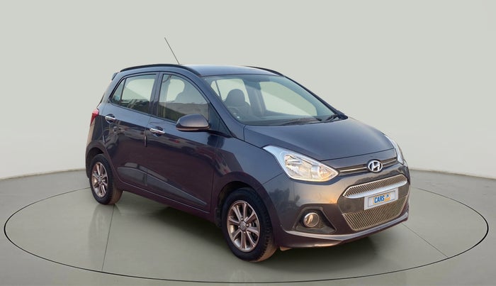 2016 Hyundai Grand i10 ASTA (O) AT 1.2 KAPPA VTVT, Petrol, Automatic, 30,971 km, Right Front Diagonal