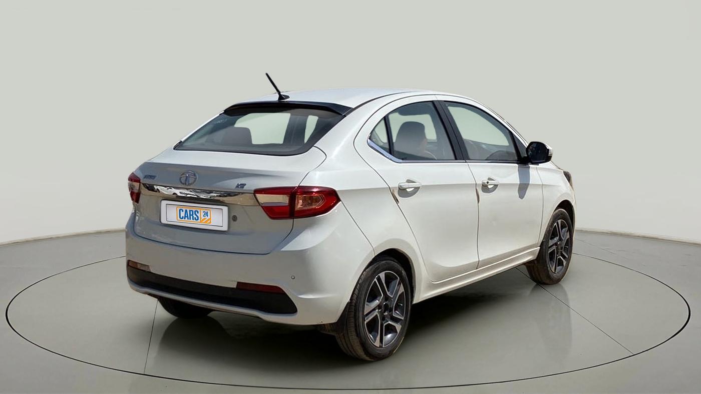 2018 Tata TIGOR XZ PETROL, CNG, Manual, 92,407 km, Right Back Diagonal